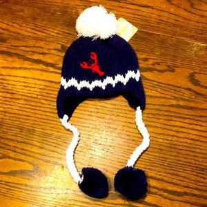 NWT Huggalugs Red lobster beanie